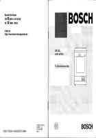 bosch wtl 4513 manual